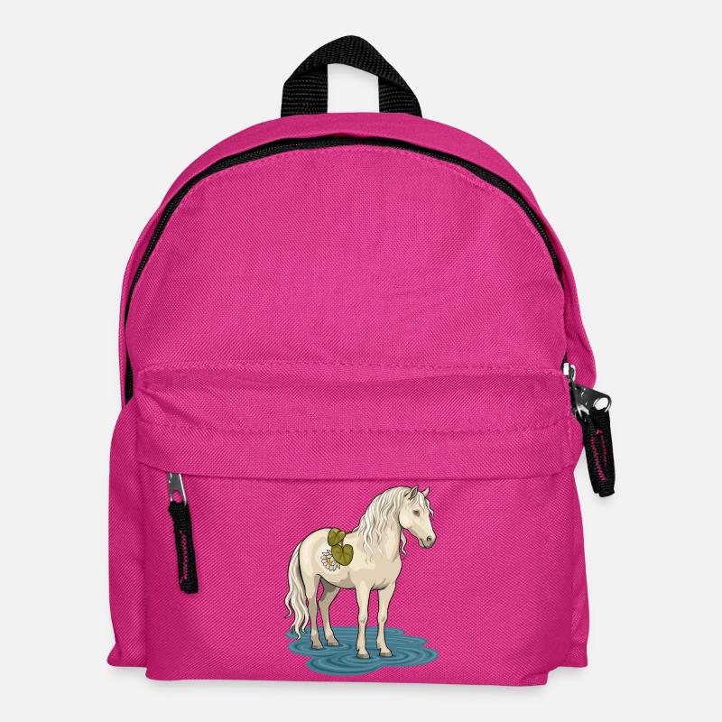 Das Bachpferd - Kinder Rucksack - Fuchsia