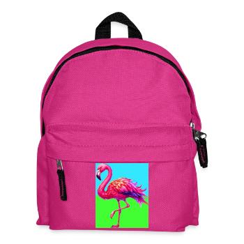 Flamingo - Kinder Rucksack - Fuchsia - Vorne