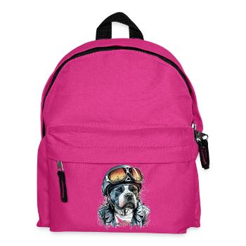 Biker Molosser 3 - 109c - Kids' Backpack - fuchsia - Front