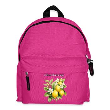 Citrus Fruit Only - Kids' Backpack - fuchsia - Front