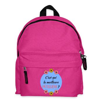 PASTRY CHEF - Kids' Backpack - fuchsia - Front