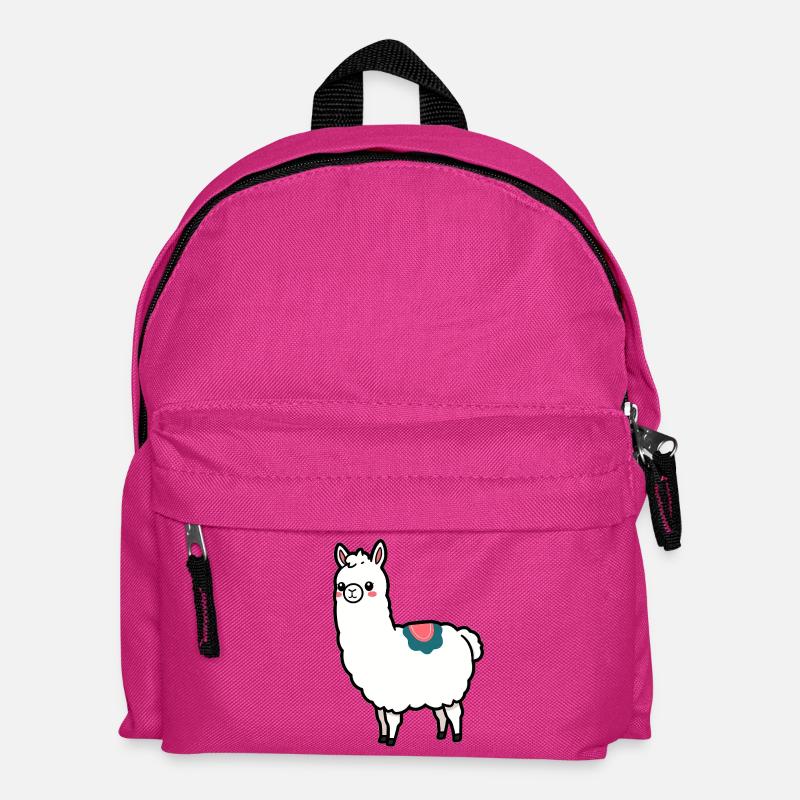 Lama - Kinder Rucksack - Fuchsia