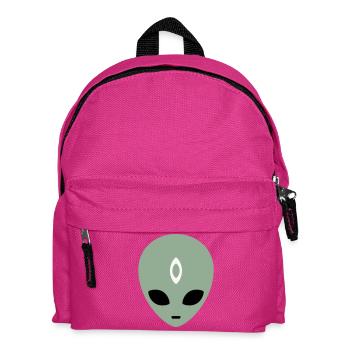 Tête d’extraterrestre Troisième Œil (trois couleurs) - Sac à dos Enfant - fuchsia - Devant