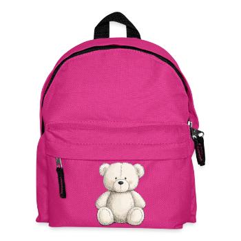 Nounours mignon plein de tendresse - Sac à dos Enfant - fuchsia - Devant