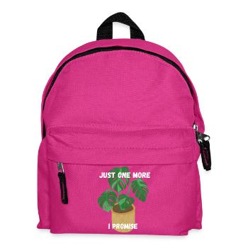 Nur noch eine Pflanze – ich verspreche es - Kinder Rucksack - Fuchsia - Vorne