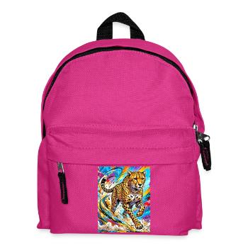 Gepard - Kinder Rucksack - Fuchsia - Vorne