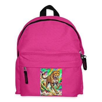 Gepard - Kinder Rucksack - Fuchsia - Vorne
