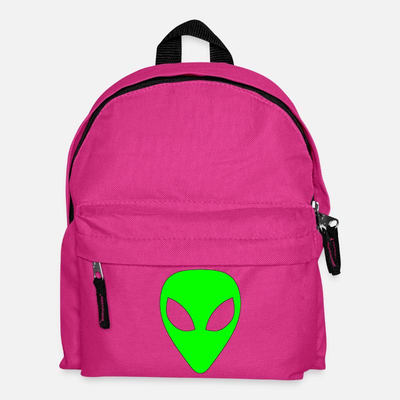 Alien - Vert clair - Sac à dos Enfant - fuchsia