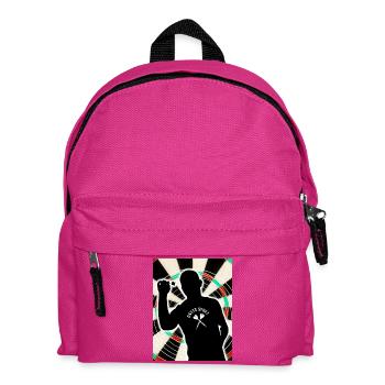 Darts Sport Dart meine Leidenschaft - Kinder Rucksack - Fuchsia - Vorne