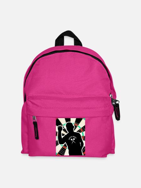 Darts Sport Dart meine Leidenschaft - Kinder Rucksack - Fuchsia
