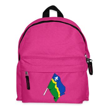 Flag of the province of Flevoland - Kids' Backpack - fuchsia - Front