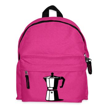 Cafetière à expresso - Sac à dos Enfant - fuchsia - Devant