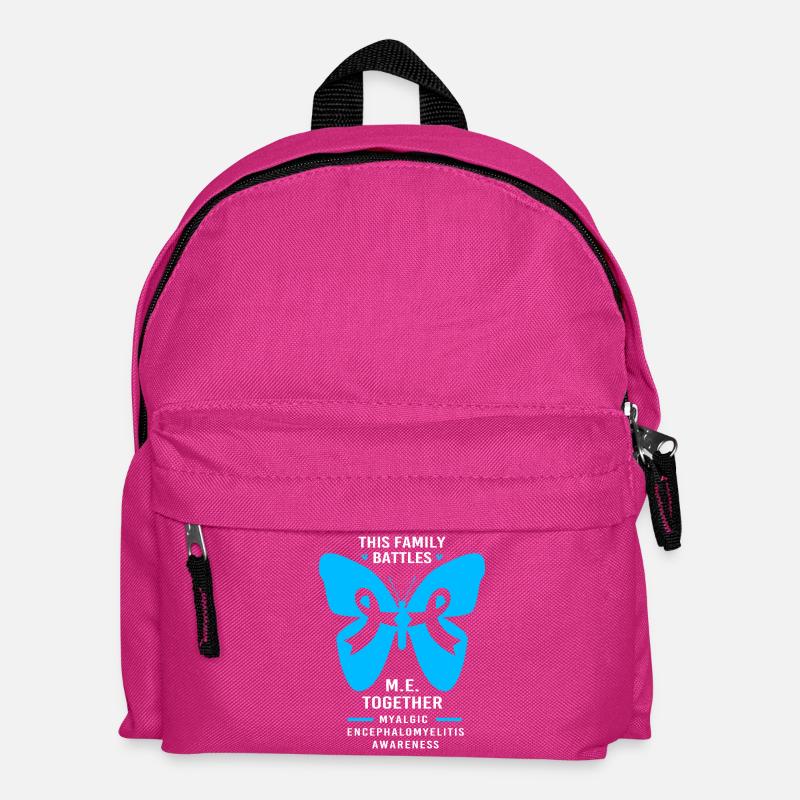 ME CFS - Kinder Rucksack - Fuchsia