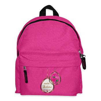 Halskette  - Kinder Rucksack - Fuchsia - Vorne