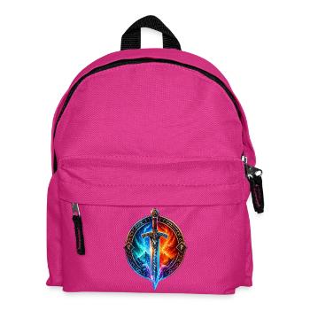 Épée du Dragon de Glace de Feu - Sac à dos Enfant - fuchsia - Devant