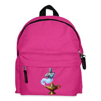 Génie bleu de Golden Lamp - Sac à dos Enfant - fuchsia - Devant
