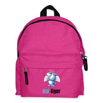 Hailiger - Hai mit Heiligenschein - Kinder Rucksack - Fuchsia - Vorne