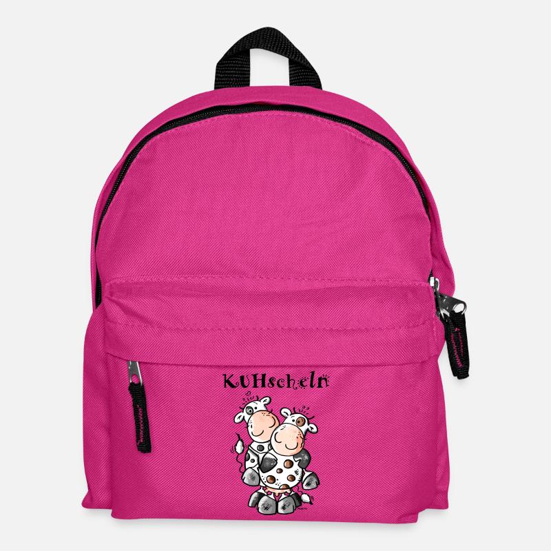 KUHschelnde Kühe - Kuh - Kinder Rucksack - Fuchsia
