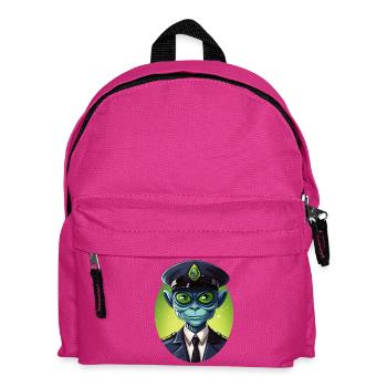 Flic extraterrestre - Sac à dos Enfant - fuchsia - Devant