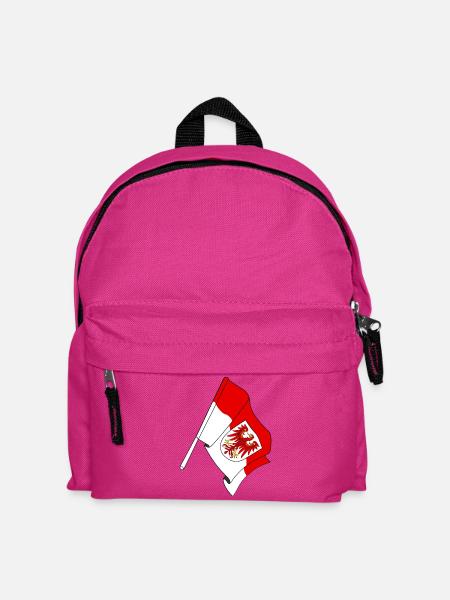Flagge Brandenburg - Kinder Rucksack - Fuchsia