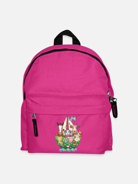 Noahs Arche - Kinder Rucksack - Fuchsia