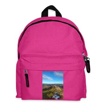 Paysage Naturel Ardèche – Photo Originale - Sac à dos Enfant - fuchsia - Devant