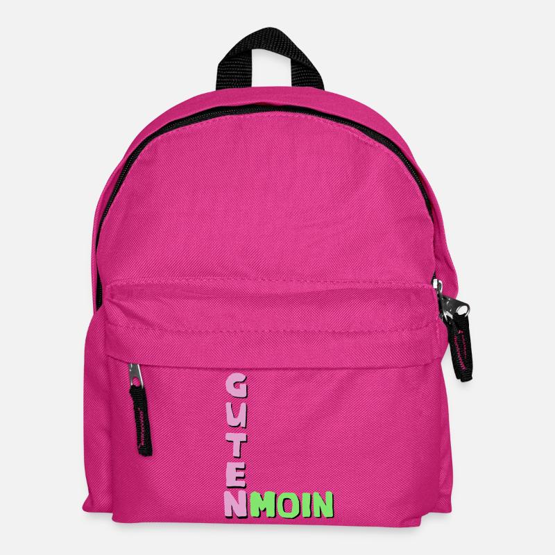 Guten moin Good morning - Kinder Rucksack - Fuchsia