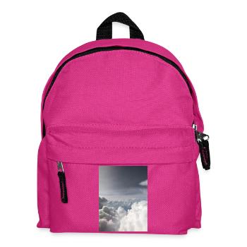Cloudy Sky Dream Landscape - Kids' Backpack - fuchsia - Front