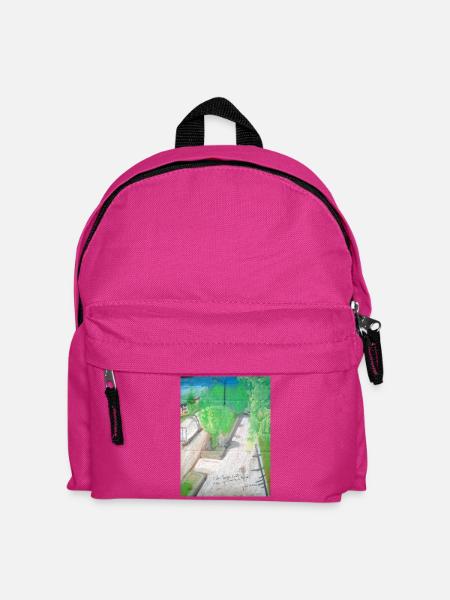 Sorrecalt-Gasse - Kinder Rucksack - Fuchsia