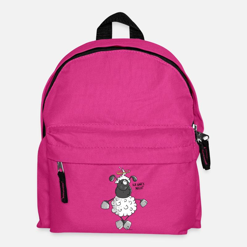 Unschuldslamm - Kinder Rucksack - Fuchsia