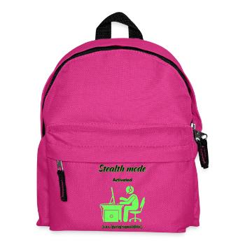 Mode furtif actif - Sac à dos Enfant - fuchsia - Devant