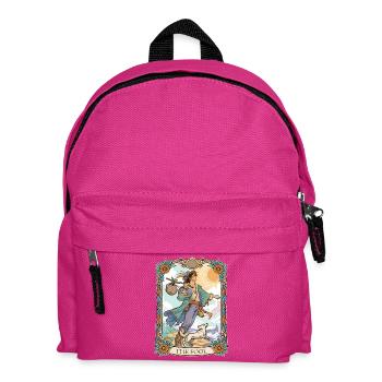 Das verrückte TAROT - Kinder Rucksack - Fuchsia - Vorne