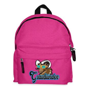 Style Capricorne des Grisons - Sac à dos Enfant - fuchsia - Devant