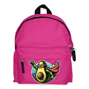 Avocakude : défenseur de la gourmandise - Sac à dos Enfant - fuchsia - Devant