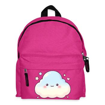 Pastellwolke Kawaii Glow Kinder Traum - Kinder Rucksack - Fuchsia - Vorne