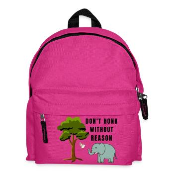 Don-t_honk - Kinder Rucksack - Fuchsia - Vorne