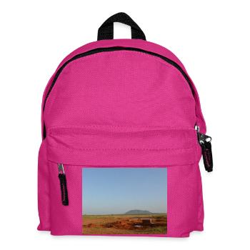 Horizon désertique et sols rouges - Sac à dos Enfant - fuchsia - Devant