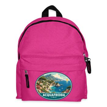 Erleben Sie Acquafredda in Italien Tyrrhenisches Meer Coa - Kinder Rucksack - Fuchsia - Vorne