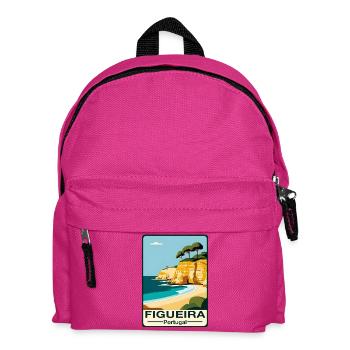 Figueira Coast Portugal - Kids' Backpack - fuchsia - Front