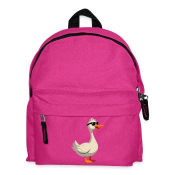 Coole Gans - Kinder Rucksack - Fuchsia - Vorne