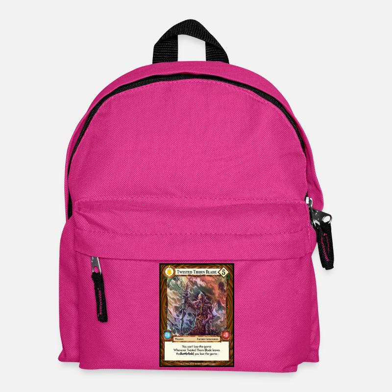 Twisted Thorn Blade - Kids' Backpack - fuchsia