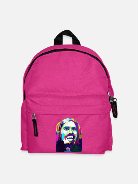 The Days Of Rock And Roll Pop Art - Kids' Backpack - fuchsia