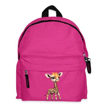 Girafe - Bébé girafe - Cool Kids Girafe - Sac à dos Enfant - fuchsia - Devant