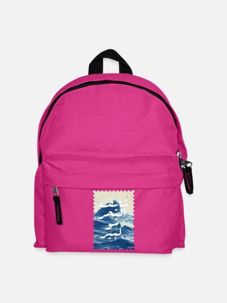 Fairuz | Arabische Nostalgie - Kinder Rucksack - Fuchsia