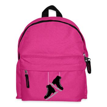 Schlittschuhe - Kinder Rucksack - Fuchsia - Vorne