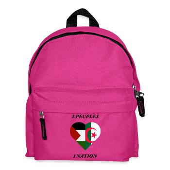 FRATERNITÉ_ALGÉRIE_PALESTINE - Sac à dos Enfant - fuchsia - Devant