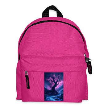 Dark fantasy illustration - Kids' Backpack - fuchsia - Front