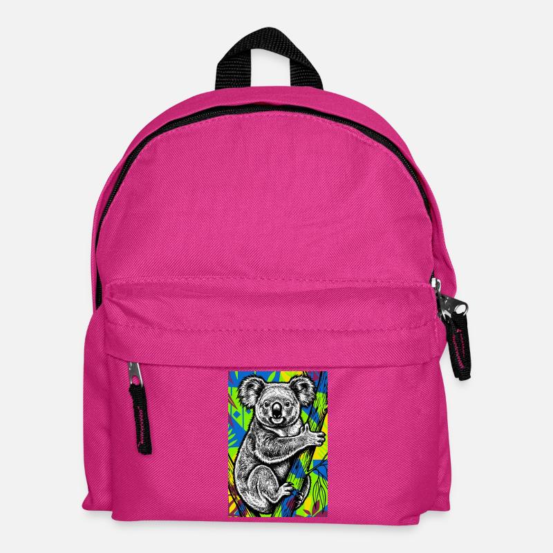 Koala - Kids' Backpack - fuchsia