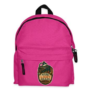 VISE LIGHT READY - Kids' Backpack - fuchsia - Front