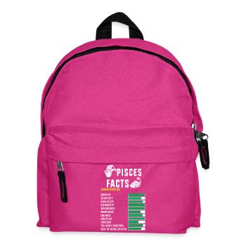 Zodiac sign Pisces - Kids' Backpack - fuchsia - Front